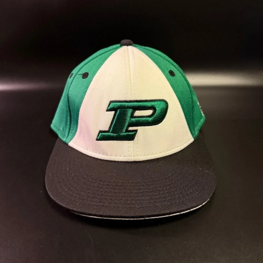 The Game Portland State Vikings 212 Green White Black Poly Hat Mens Medium
